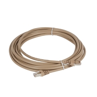 Корда C5e F/UTP 5.0 m PVC, кафява - Legrand Linkeo 632743