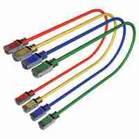 Корда C6 U/UTP 1.0 m PVC, синя - MMC VG50xM MVG5041BM