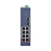 10 портов мрежов комутатор 8 gigabit порта PoE + 2 порта SFP - DAHUA CHS4210-8GT-110
