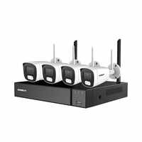 Wi-Fi комплект, NVR, 4 булет IP камери 5 MP, HDD 1 TB - Comelit WIKIT004S05NA
