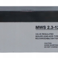 Акумулаторна батерия 12V, 2.3Ah, MNPower, MWS 2.3-12