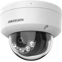 IP Камера Hikvision DS-2CD1143G2-LIU 2.8mm Dome вандалоустойчива Smart Hybrid Light 30 микрофон