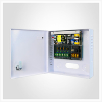 Захранващ блок 12V/10A 16 изхода метална кутия - ANDGOOD SIWD1216-16C