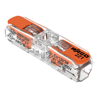 WAGO клема 221-2411 IInline 2х(0.2 - 4мм2) за многожилен и твърд проводник