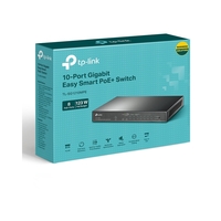 10-Port Gigabit Easy Smart Switch with 8-Port PoE+ Omada by TP-Link SG1210MPE
