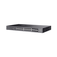 24-Port 10GBASE-T L2+ Managed Switch with 8 10GE SFP+ Slots - Omada by TP-Link SX3832