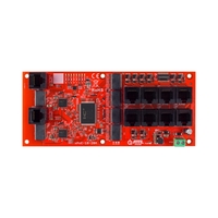 10-портов PoE суич (8xPoE 10/100 Mbps + 2xGigabit Uplink) - ATTE Power xPoE-10-20A-OF