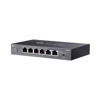 6-Port Gigabit Easy Managed Switch with 4-Port PoE+ Omada by TP-Link ES206GP