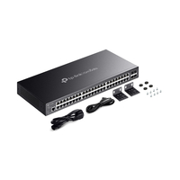 48-Port Gigabit L2+ Managed Switch with 4 10GE SFP+ Slots Omada by TP-Link SG3452X