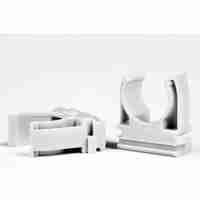 Скоба Ф40 сива - Courbi Accessories CR34-21005-040