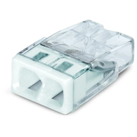 Бърза връзка Compact, за твърд проводник от 0,5 до 2,5 mm² - 2-ка - Wago Compact 2273-202