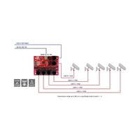 6 портов PoE суич 10/100 Mbps (5xPoE + 1xUplink) - ATTE Power xPoE-6-11-OF