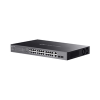 28-Port Gigabit Easy Managed Switch with 24-Port PoE+ Omada by TP-Link ES228GMP