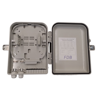 Оптична кутия 16F, LGX слот (1х16, 2х8), 300*220*80mm