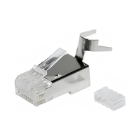 Куплунг Cat.6 STP 1ХRJ45 8p8c KRJS45/6SLD - Solarix 11238906