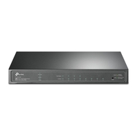 JetStream 8-Port Gigabit Smart Switch with 4-Port PoE+ Omada by TP-Link SG2008P