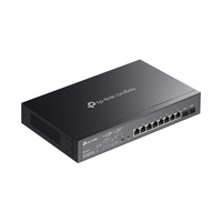 10-Port Gigabit Smart Switch with 8-Port PoE+ Omada by TP-Link SG2210MP