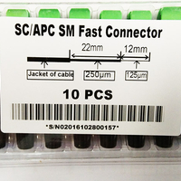 Бърз конектор SC/APC за механичен сплайс за FTTH кабел