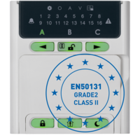 Комплект контролен панел Eclipse 8+ PTC с клавиатура LED 16А - Teletek Electronics Eclipse 8PTC