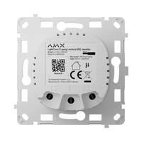 Безжичен интелигентен електрически ключ - основа двоен - Ajax LightCore 83428.142.NC