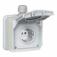 Контакт за зареждане на електромобили 2P 3,7kW IP66 - Legrand Green'up 90472
