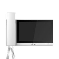 Домофонен монитор със слушалка бял - DAHUA VTH5421EW-H