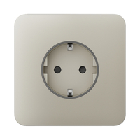 Лицев панел за контакт, Слонова кост - Ajax SoloButton(basic) 89060.164.IV