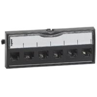 Конектор C6 UTP 1ХRJ45 (к-т 6 бр.) - Legrand LCS 33763
