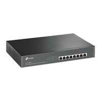 8-портов Гигабитов суич, PoE+ - Omada by TP-Link SG1008MP
