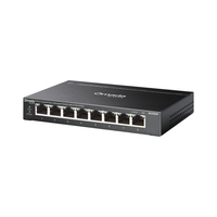 8-Port Gigabit Easy Managed Switch with 8-Port PoE+ Omada by TP-Link ES208GP