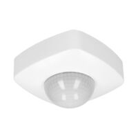 Детектор PIR за присъствие открито на таван 360° Ф20m 2000W IP65 LED 500W Бял - ORNO OR-CR-255