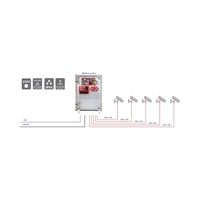 Комплект суич 5 PoE ports, 1 UpLink port и захранване с UPS функция 12V / 7Ah - ATTE Power IPUPS-5-11-XL2