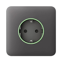 Лицев панел за контакт, Сив - Ajax SoloButton(basic) 89059.164.GR