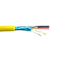 Кабел Durgas 2x1,5mm + 2x0,25mm, 100 метра - Duran CBDGLSZH - бр. Жълт