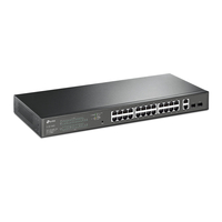 28-портов 10/100/1000 Mbps Easy Smart Switch, 24-Port PoE+ - Omada by TP-Link SG1428PE