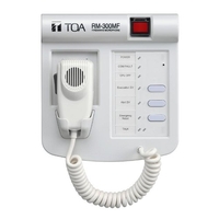 Микрофон - спешни повиквания, бутони Alarm Switch, Evacuation, Alert, Reset - TOA RM-300MF 30400022