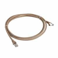 Корда C5e F/UTP 2.0 m PVC, кафява - Legrand Linkeo 632741