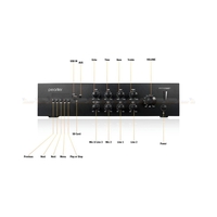Инсталационен усилвател, изходна мощност: 120W / 100V - Pearller HY1120MBT