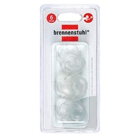 Детска защита за контакт 6бр. комплект Прозрачни - Brennenstuhl Child Protect BS1164480