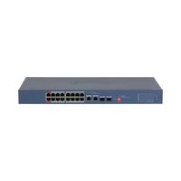 18-Port Cloud Managed Desktop Switch with 16-Port PoE - DAHUA CS4218-16ET-240