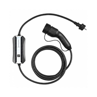Кабел за зареждане еднофазен шуко къмType 2, 3,7kW, 16A, 5m. Черен - EVPoint EVPS16A