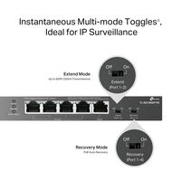 5-Port Gigabit Desktop PoE+ Switch with 1-Port PoE++ In and 4-Port PoE+Out - Omada by TP-Link SG1005P-PD