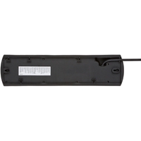 Разклонител 10x 2P+E два реда с 2 ключа ON/OFF и кабел 2m Черен - Brennenstuhl Primera-Line Power Strip BS1153300120