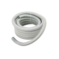 Гофрирана тръба Clima армирана Ф16INT 320N 2341 сива - Courbi Courflex CR16-21014-016