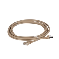 Корда C5e F/UTP 3.0 m PVC, кафява - Legrand Linkeo 632742