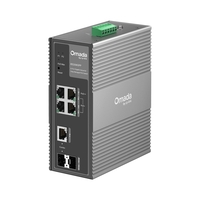 6-портов Gigabit индустриален Easy Managed PoE++ суич - Omada by TP-Link IES206GPP