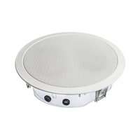 Високоговорител за вгражданеA /B, 2 x 1.5/3/6W - ic-audio DL-E-AB 06-100/T-EN54 safe