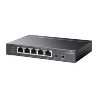5-Port Gigabit Desktop PoE+ Switch with 1-Port PoE++ In and 4-Port PoE+Out - Omada by TP-Link SG1005P-PD