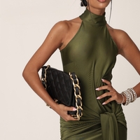 Елегантна рокля „Olive Statement“
