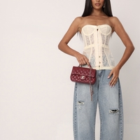 Корсет в екрю